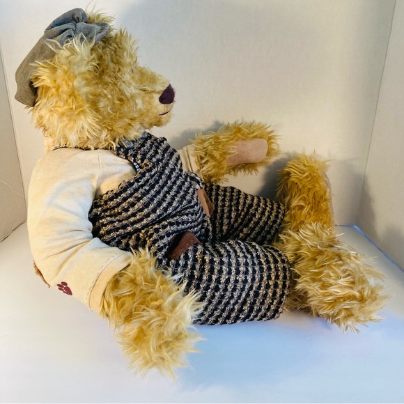 Vintage Lonnie St. Martin Homespun Collection 1998 Teddy Bear "Sam" Collectible - Picture 3 of 16